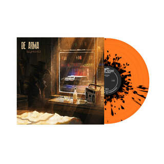 DE ARMA - Nightcall, LP (Orange/Black Splatter)