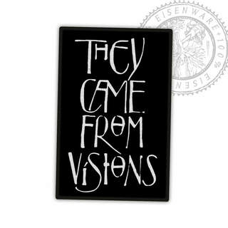 THEY CAME FROM VISIONS - Logo, Patch